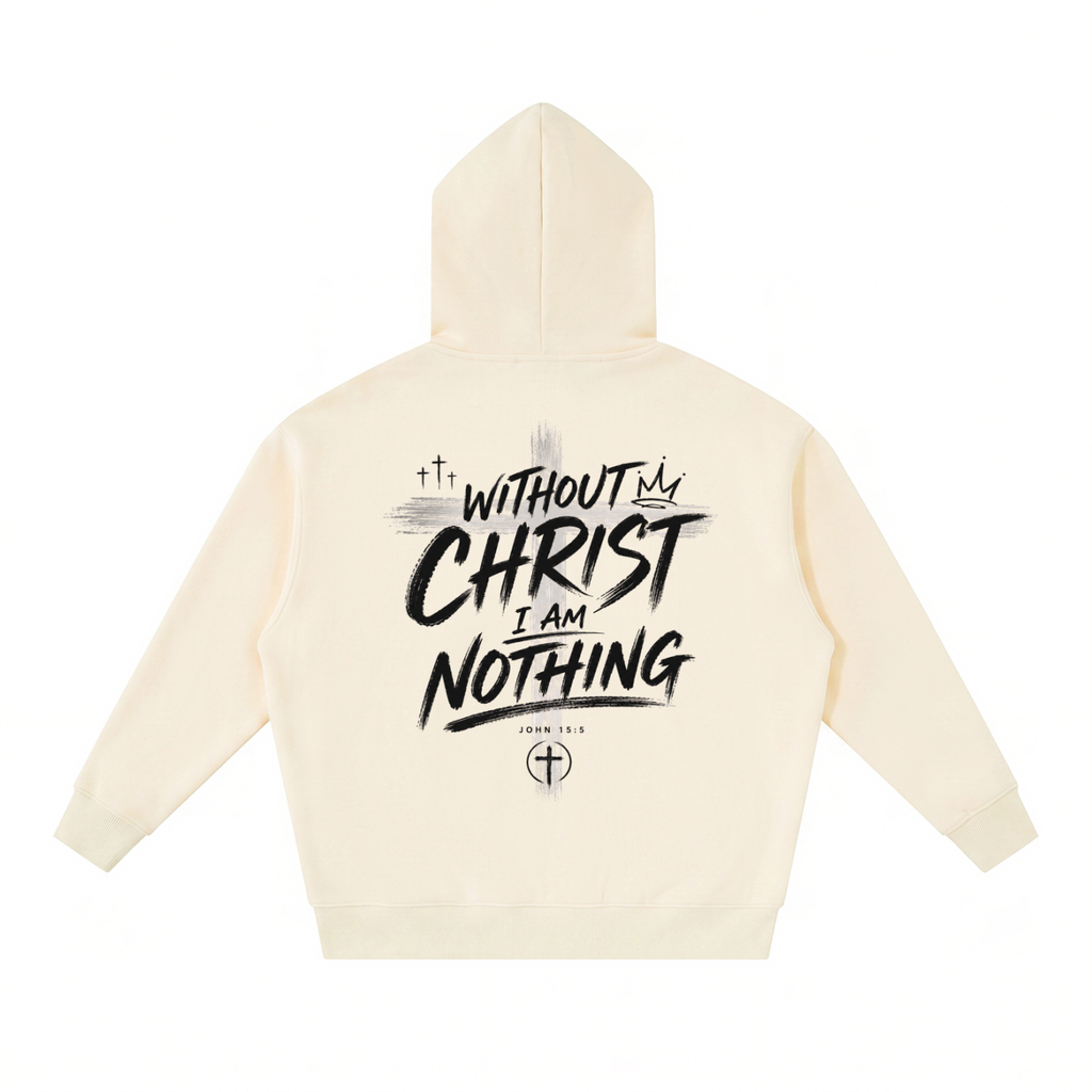 CR Christ Essential Oversized Fleece Boxy Jacket
