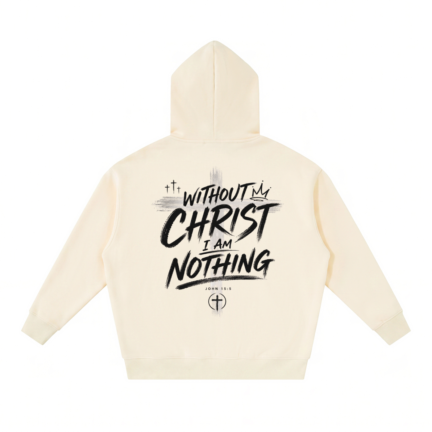 CR Christ Essential Oversized Fleece Boxy Jacket