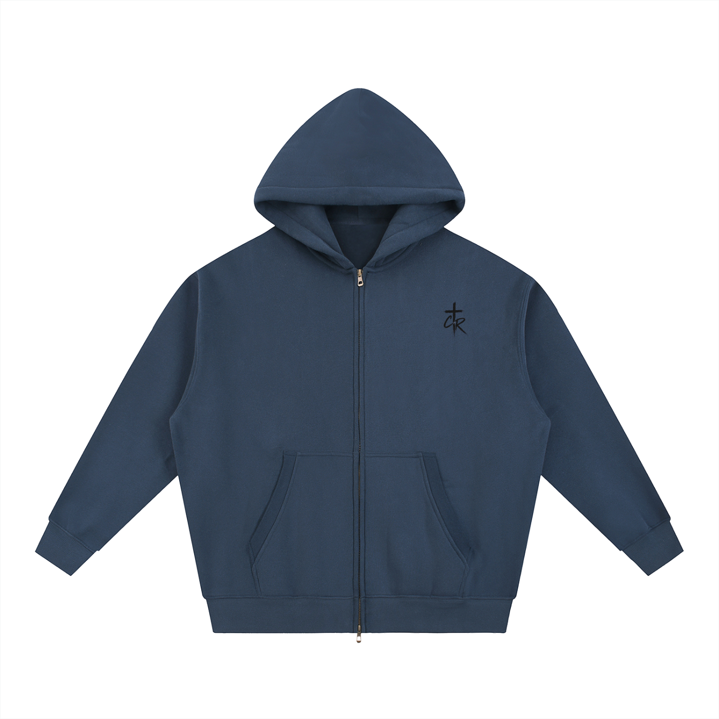 CR Christ Essential Oversized Fleece Boxy Jacket