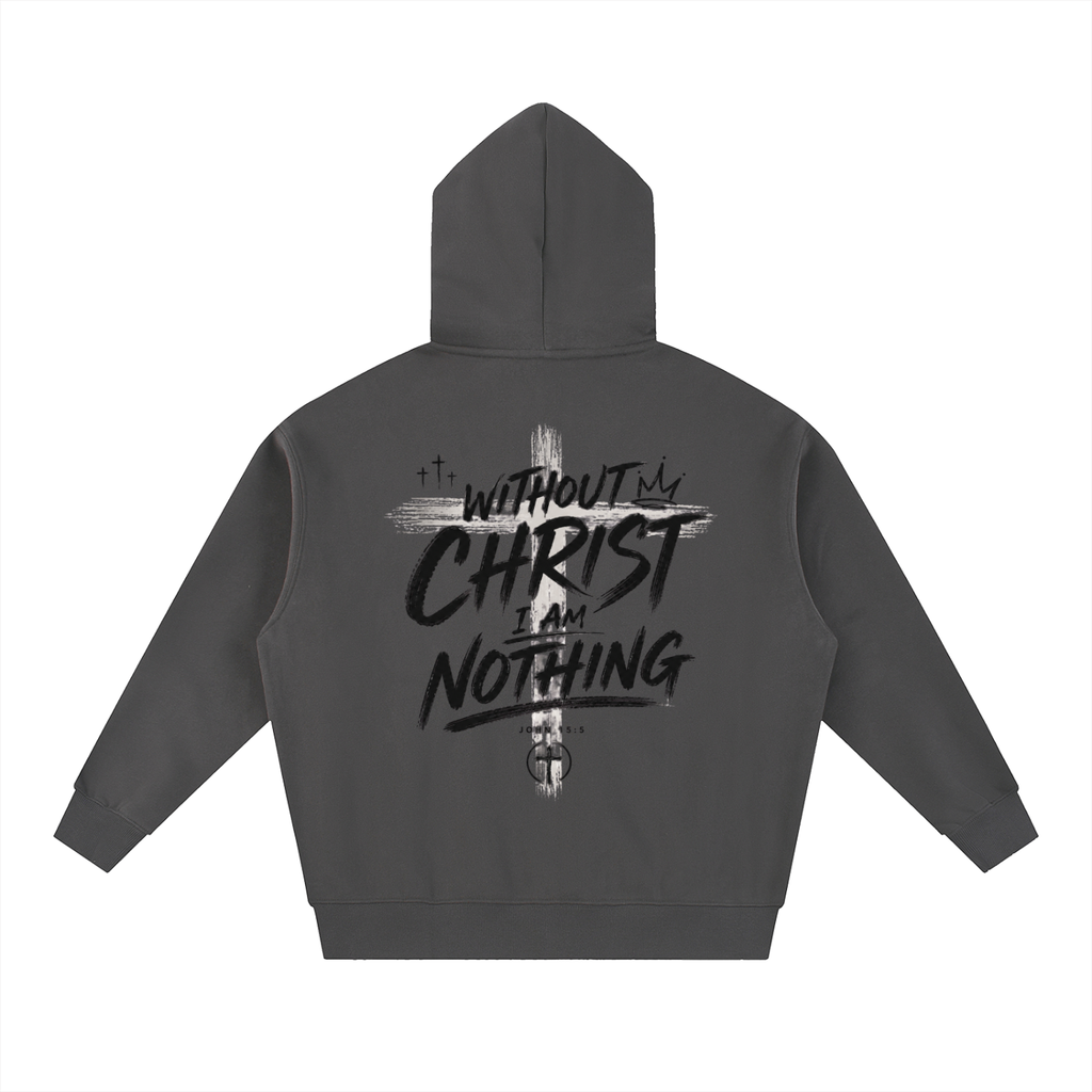 CR Christ Essential Oversized Fleece Boxy Jacket