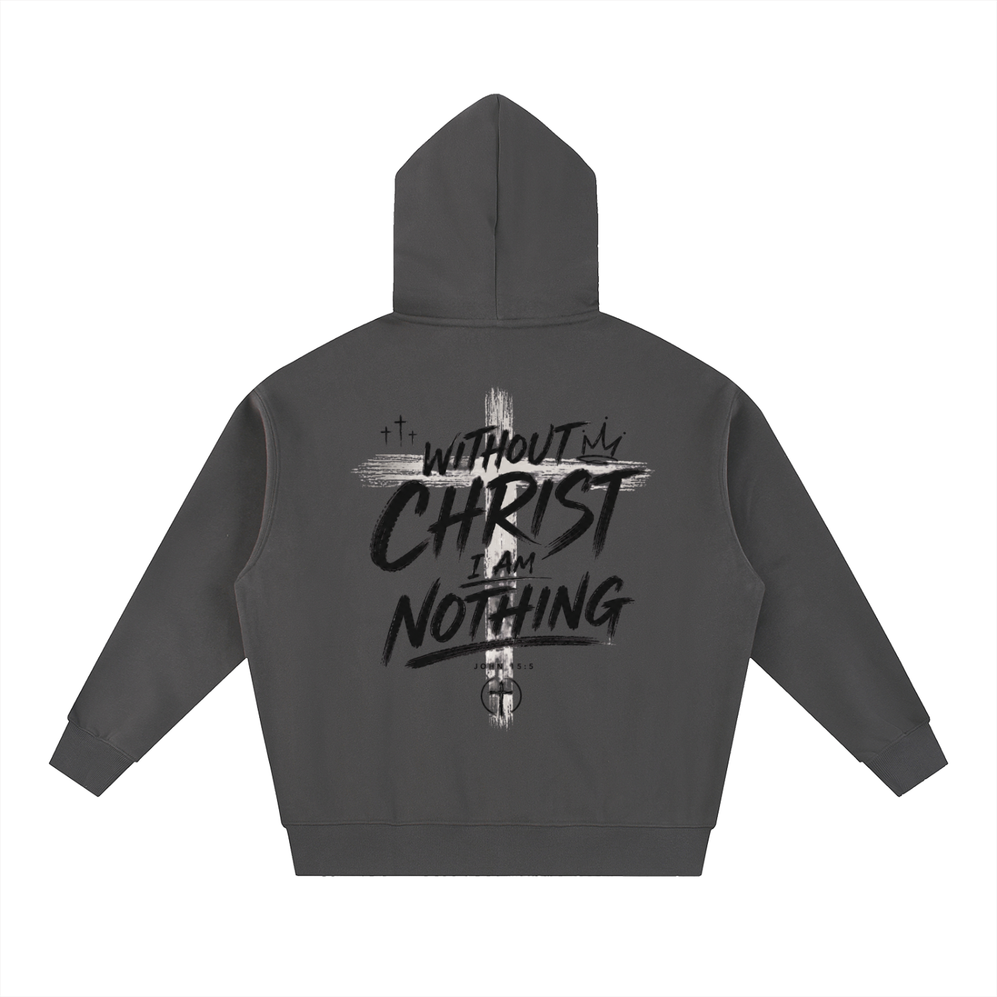 CR Christ Essential Oversized Fleece Boxy Jacket