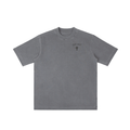 CR GOD First Vintage Wash Drop Shoulder T-shirt