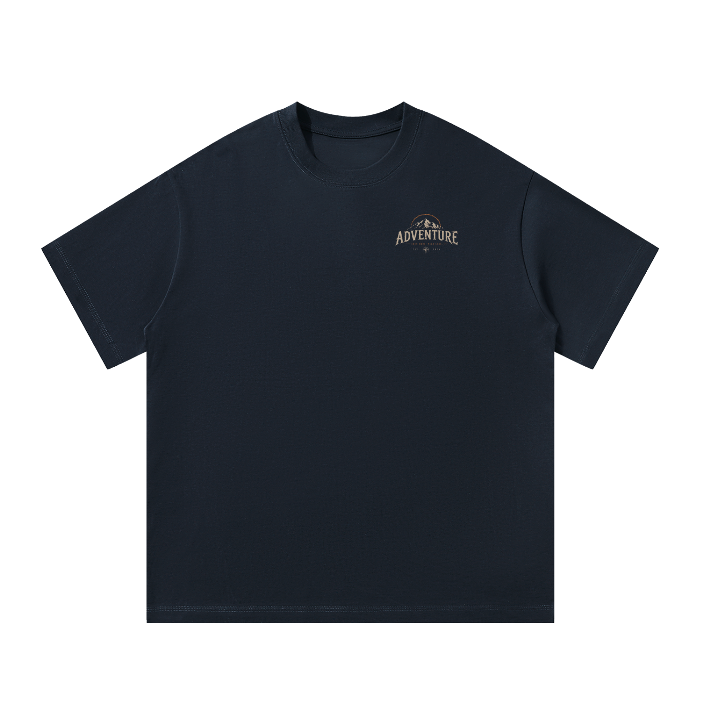 CR Dark Colored Adventure Unisex Oversized T-Shirt