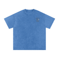 COASTAL RIDGE Light Colors Snow Washed Oversized Cotton T-Shirt