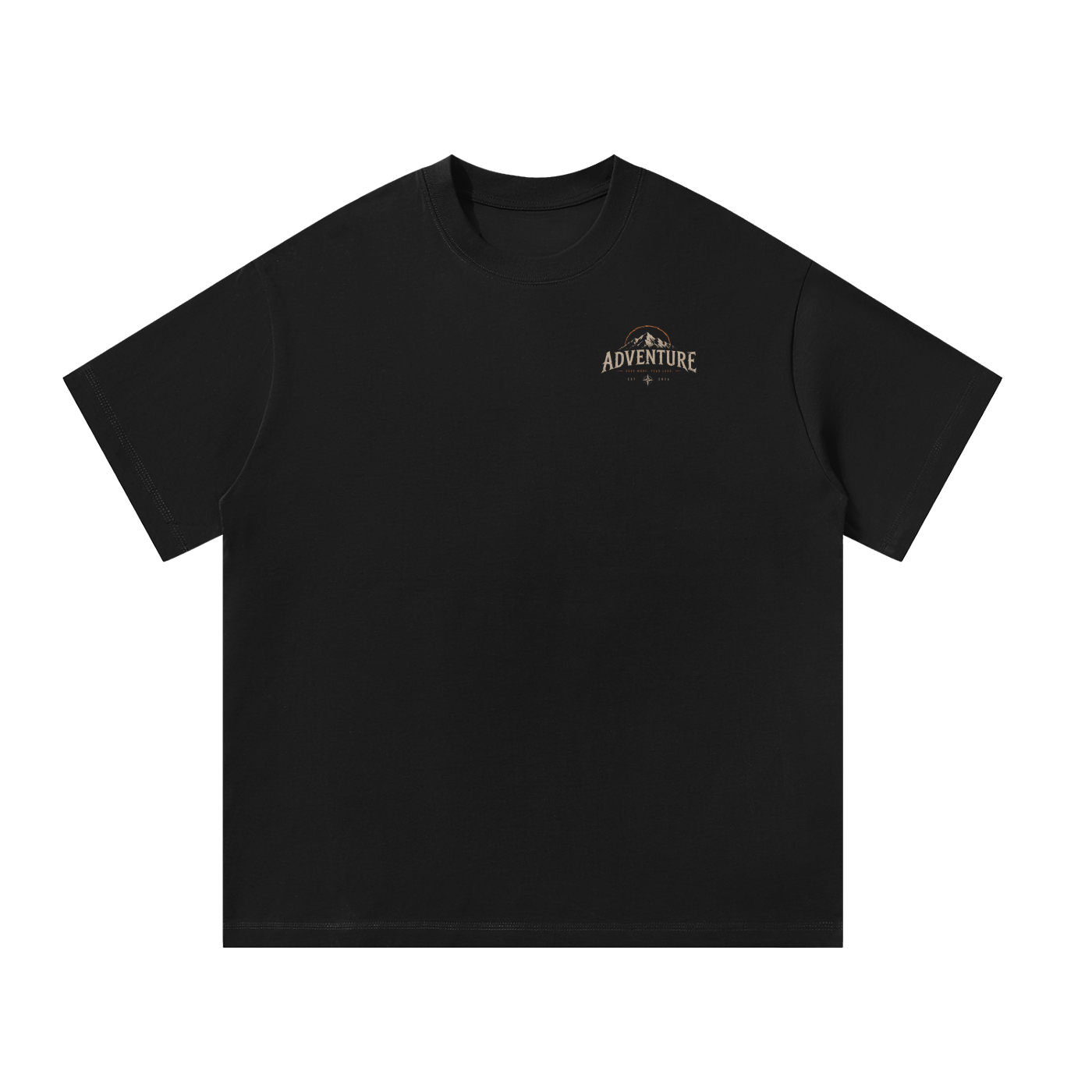 CR Dark Colored Adventure Unisex Oversized T-Shirt