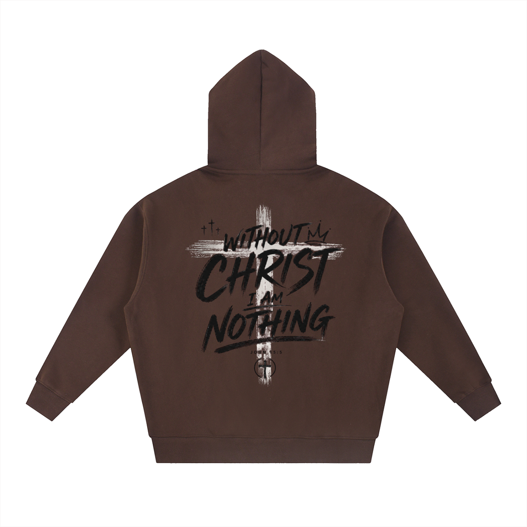 CR Christ Essential Oversized Fleece Boxy Jacket