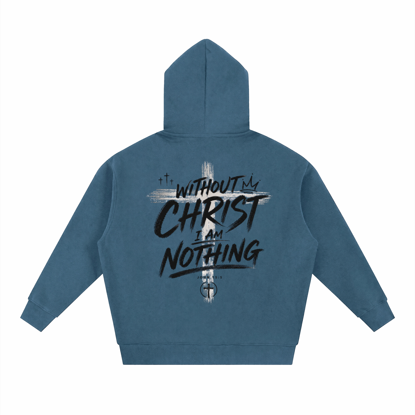 CR Christ Essential Oversized Fleece Boxy Jacket