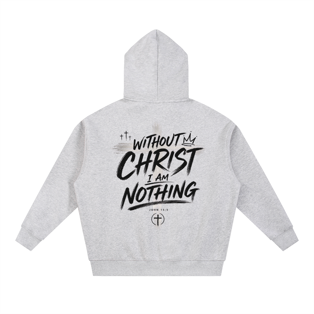 CR Christ Essential Oversized Fleece Boxy Jacket
