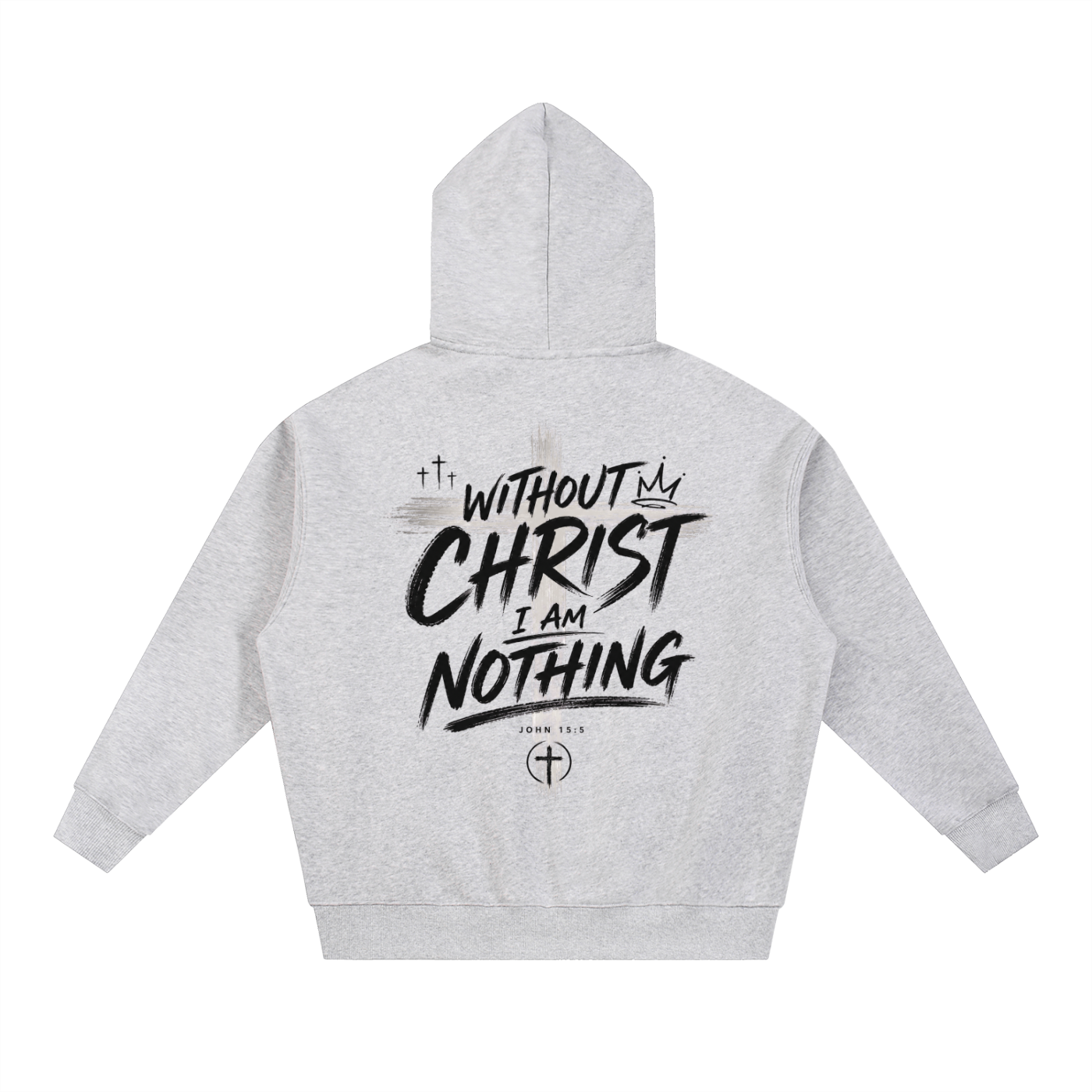 CR Christ Essential Oversized Fleece Boxy Jacket