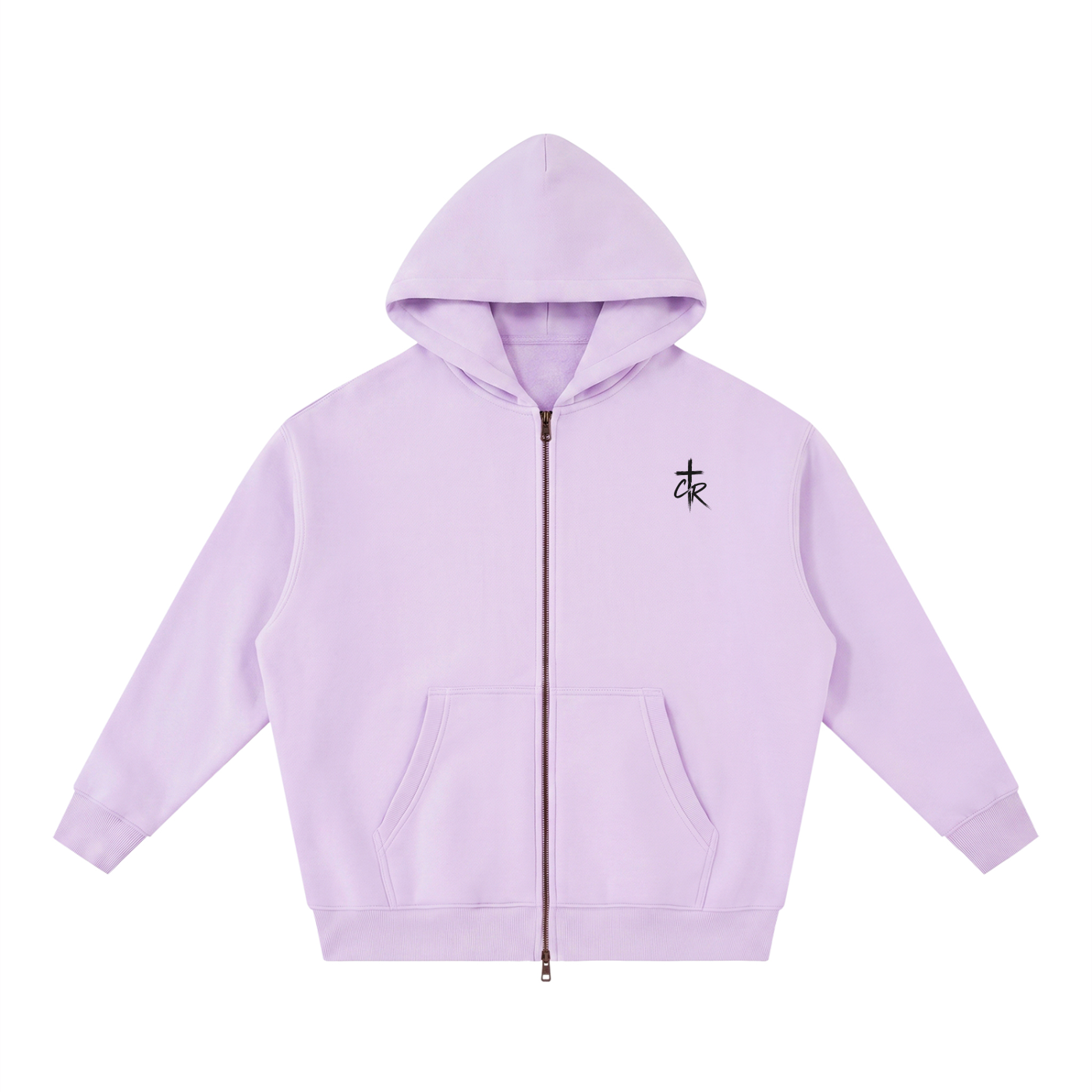 CR Christ Essential Oversized Fleece Boxy Jacket