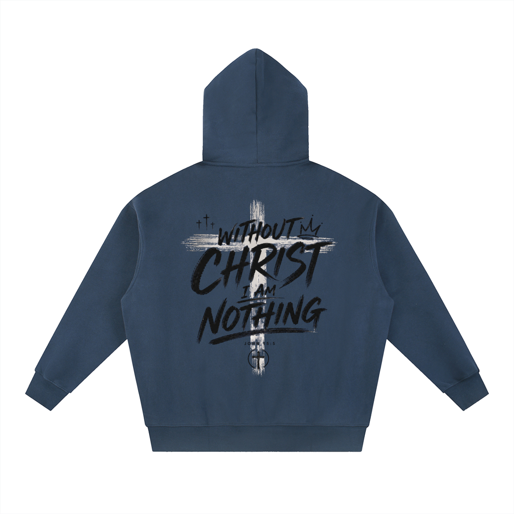 CR Christ Essential Oversized Fleece Boxy Jacket