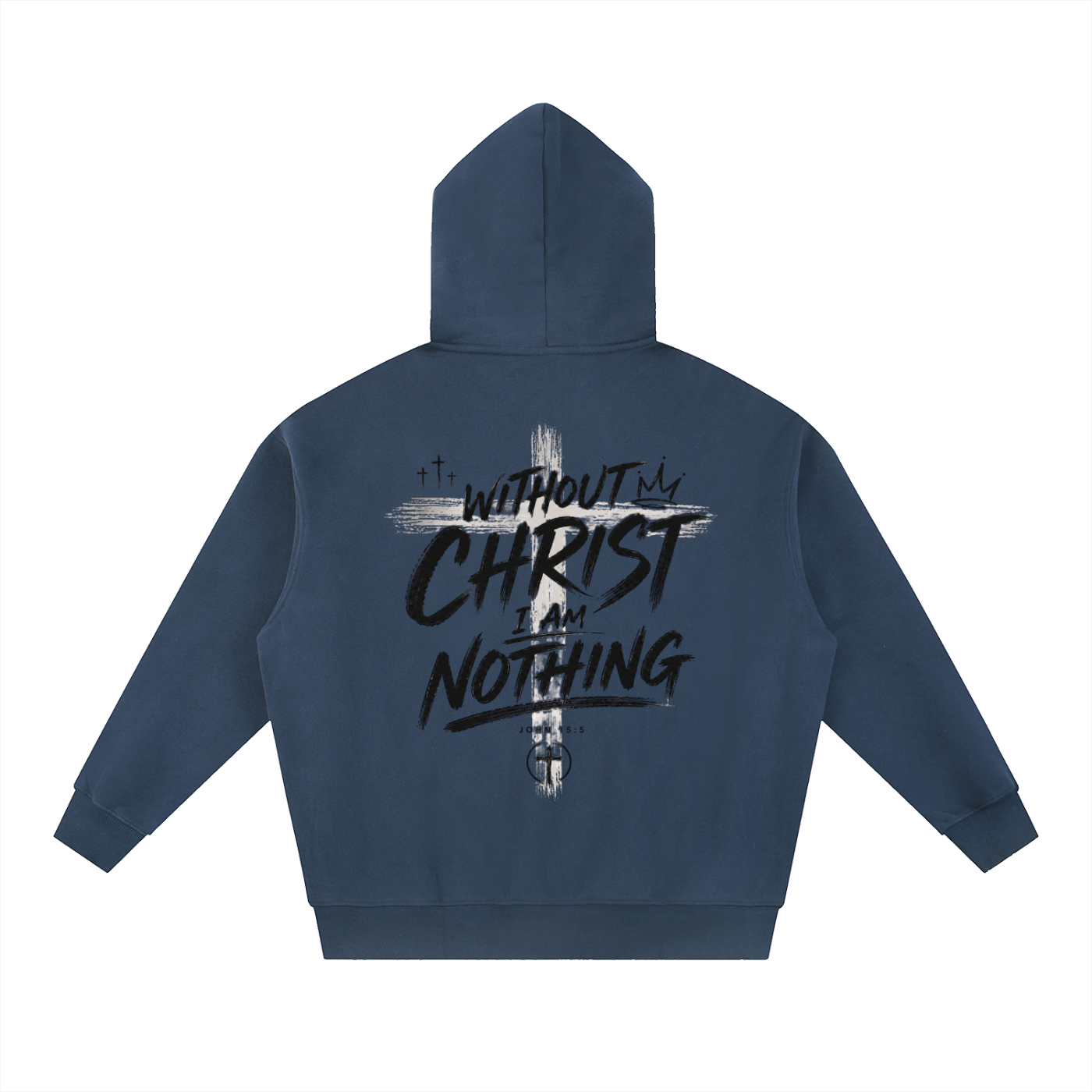 CR Christ Essential Oversized Fleece Boxy Jacket