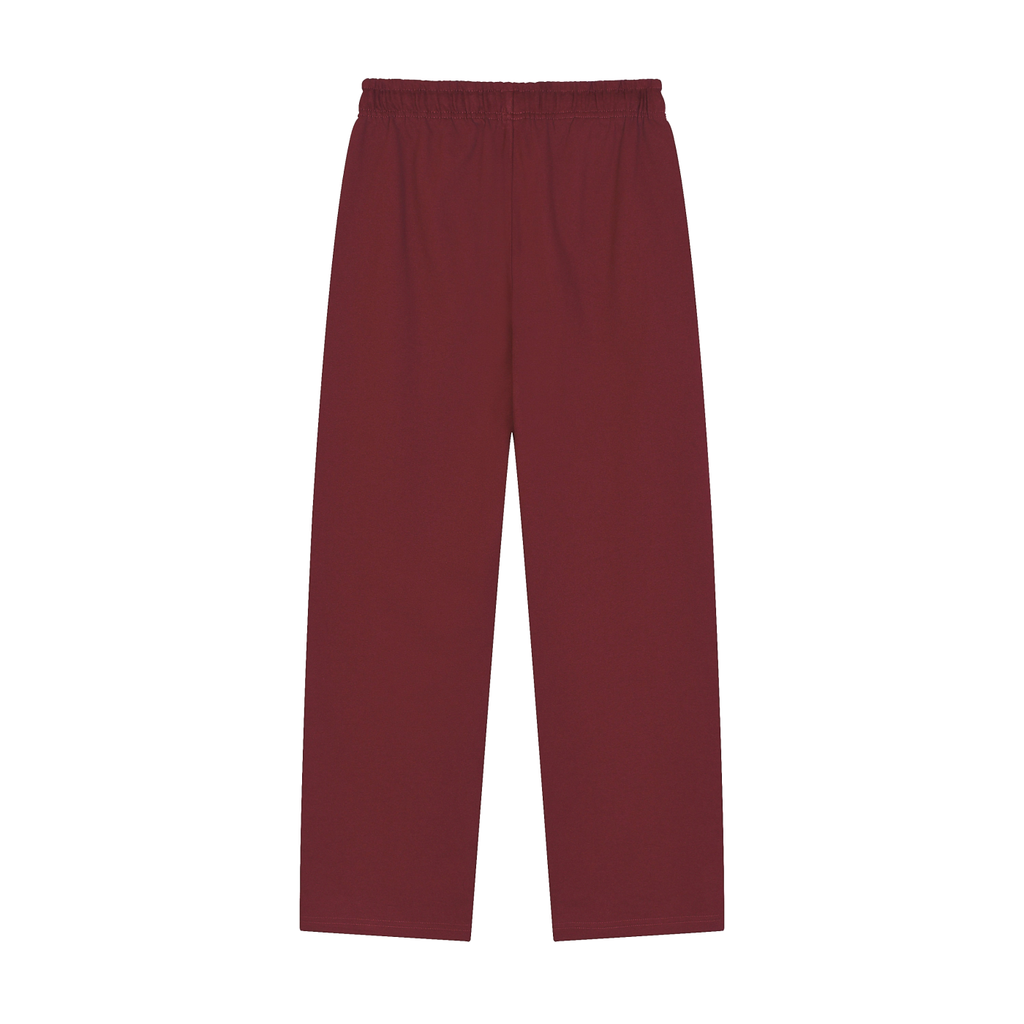 CR Solid Color Straight-Leg Sweatpants