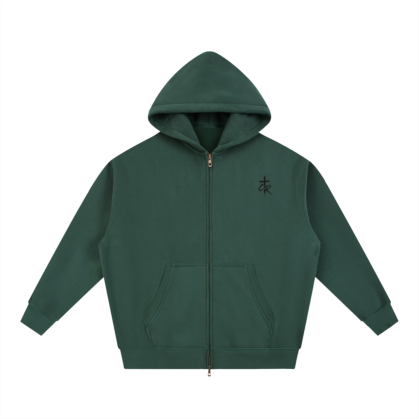 CR Christ Essential Oversized Fleece Boxy Jacket