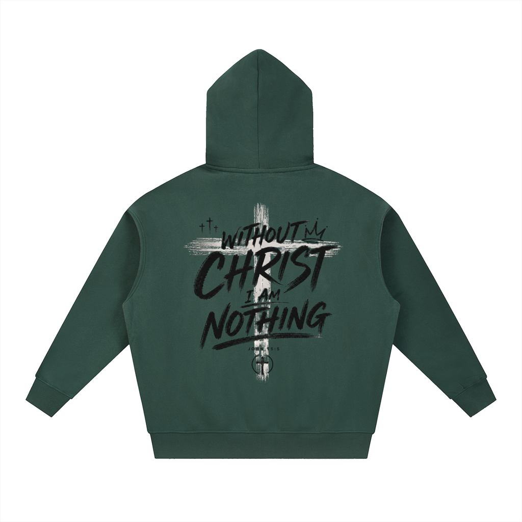 CR Christ Essential Oversized Fleece Boxy Jacket