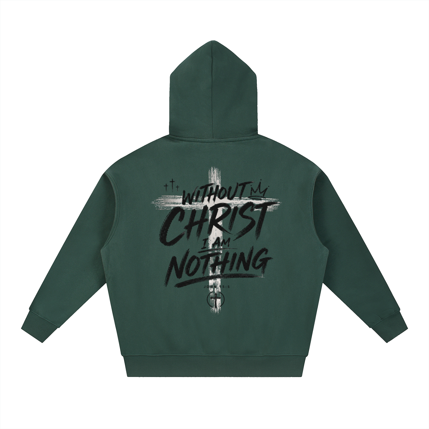 CR Christ Essential Oversized Fleece Boxy Jacket