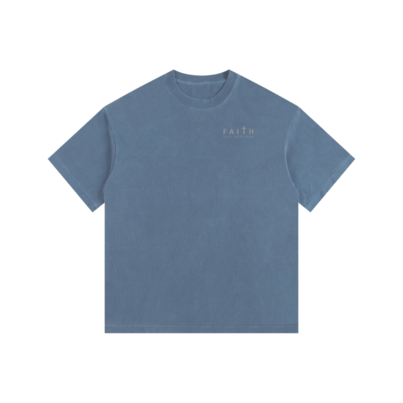 CR Faith Vintage Washed Oversized Cotton T-Shirt