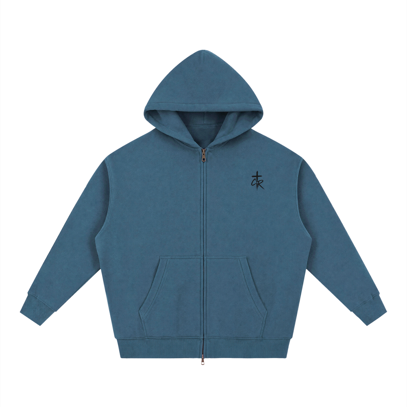CR Christ Essential Oversized Fleece Boxy Jacket