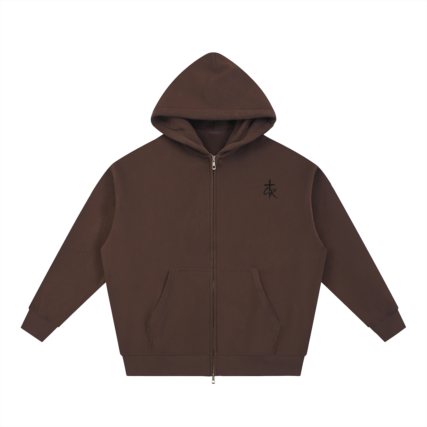 CR Christ Essential Oversized Fleece Boxy Jacket