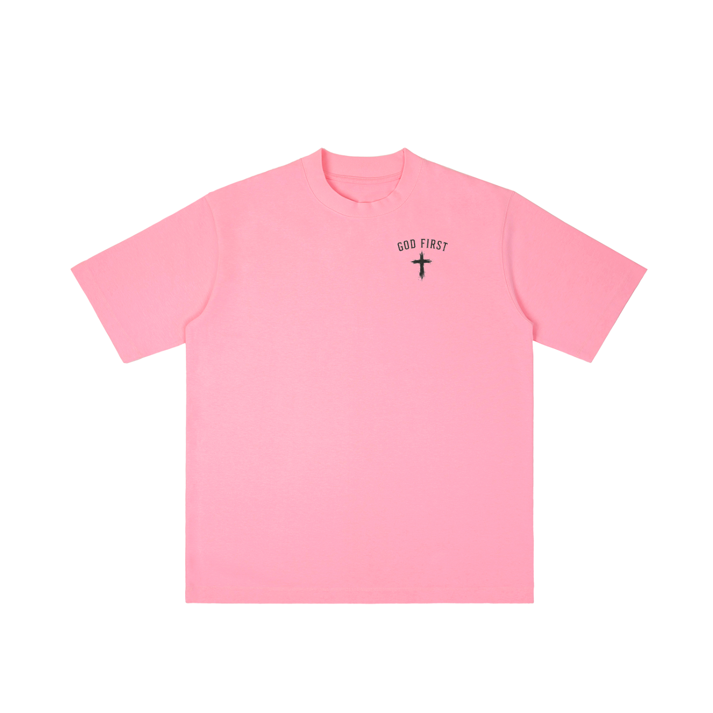 CR GOD First Vintage Wash Drop Shoulder T-shirt